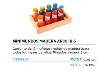 Abacus Minimundos Madera Arco Iris oferta