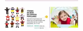 Abacus Títeres De Dedo De Cuentos Populares oferta