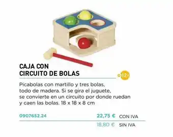 Abacus Caja Con Circuito De Bolas oferta