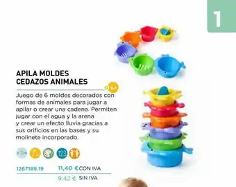 Abacus Apila Moldes Cedazos Animales oferta