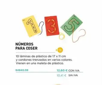 Abacus Números Para Coser oferta