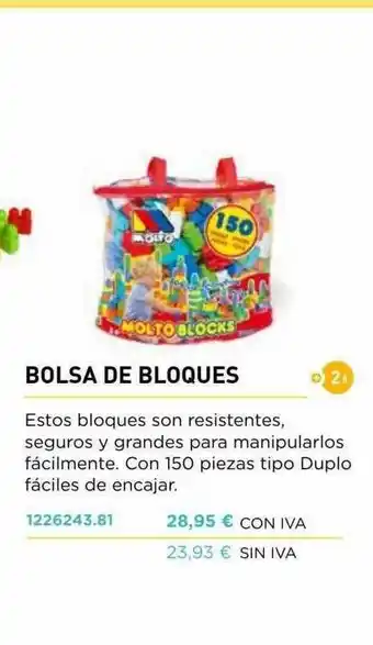 Abacus Bolsa De Bloques oferta