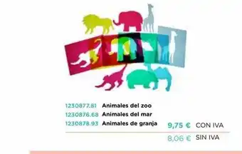 Abacus Animales Del Zooo, Del Mar O De Granja oferta