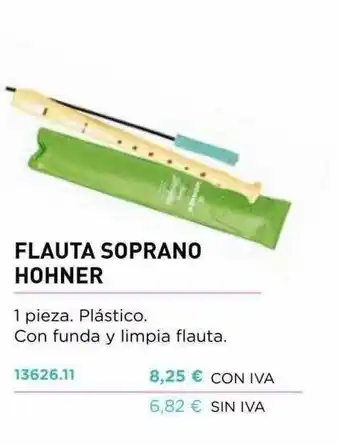 Abacus Flauta Soprano Hohner oferta