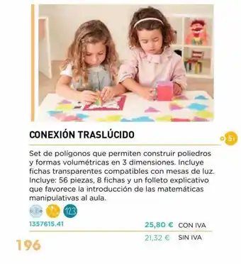 Abacus Conexión Traslúcido oferta
