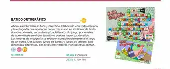 Abacus Batido Ortográfico oferta