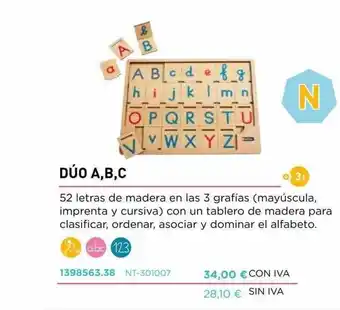 Abacus Dúo A.b.c oferta