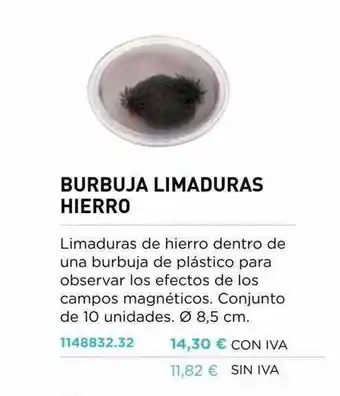 Burbuja Limaduras Hierro