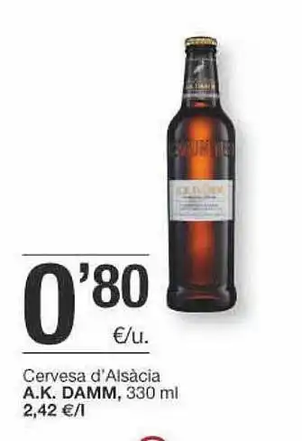 BonpreuEsclat Cervesa D'alsácia A.k. Damm oferta