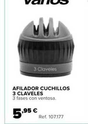 Coferdroza Afilador Cuchillos 3 Claveles oferta