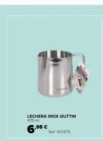 Coferdroza Lechera Inox Quttin oferta