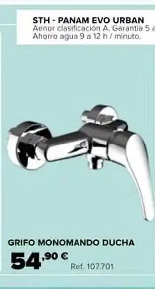 Coferdroza Grifo Monomando Ducha oferta