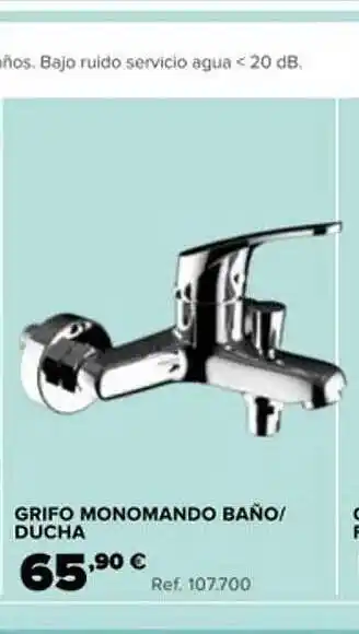 Coferdroza Grifo Monomando Baño O Ducha oferta