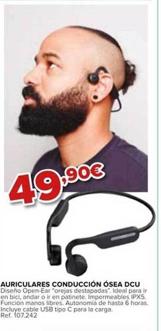 Coferdroza Auriculares Conducción ósea Dcu oferta