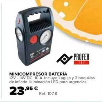 Coferdroza Minicompresor Batería Profer oferta
