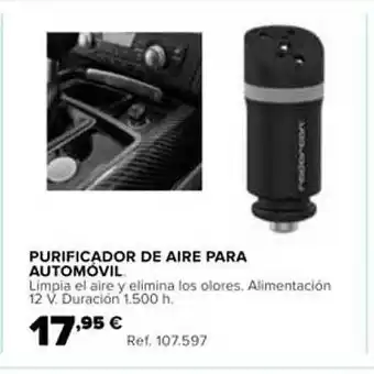 Coferdroza Purificador De Aire Para Automóvil oferta