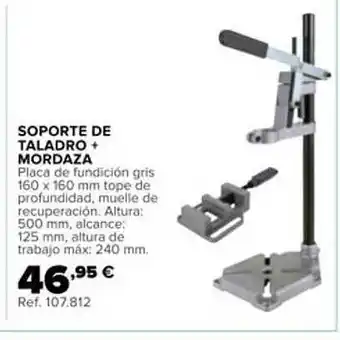 Coferdroza Soporte De Taladro + Mordaza oferta