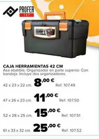 Coferdroza Profer Caja Herramientas 42 Cm oferta