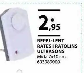 Fes Més Repel-lent Rates I Ratolins Ultrasons oferta