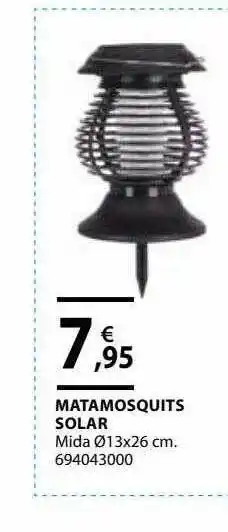 Fes Més Matamosquits Solar oferta