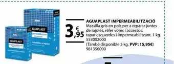 Aguaplast Impermeabilització