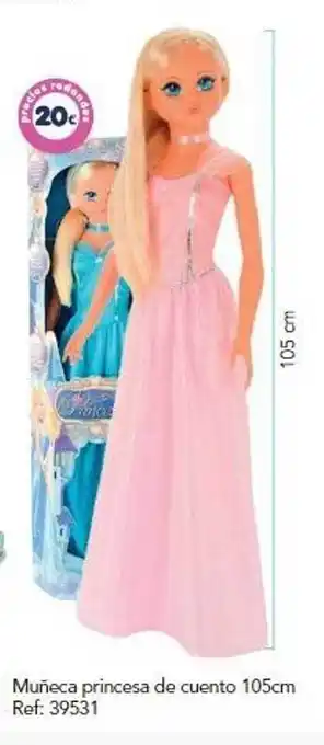 Tiendas MGI Muneca Princesa De Cuento 105cm oferta