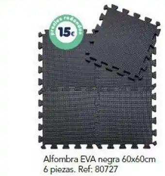 Tiendas MGI Alfombra Eva Negra 60x60cm oferta