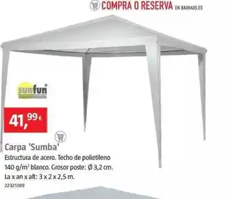 Bauhaus Carpa 'sumba' oferta