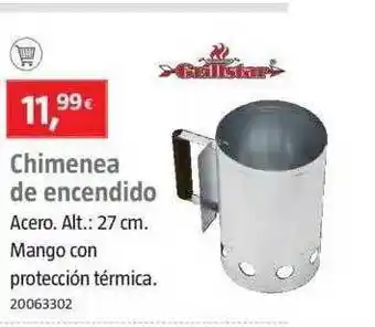 Bauhaus Chimenea De Encendido Grillstar oferta
