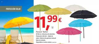 Bauhaus Parasol 'bahia' oferta