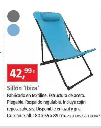 Bauhaus Sillón 'ibiza' oferta