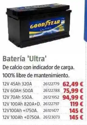 Bauhaus Bateria 'ultra' oferta