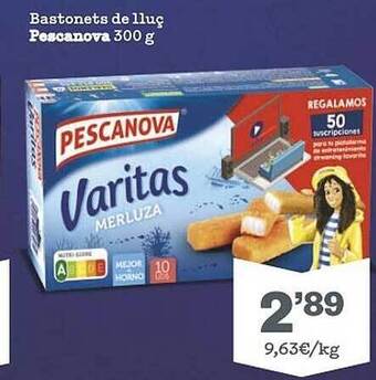 Sorli Bastonets De Lluç Pescanova oferta