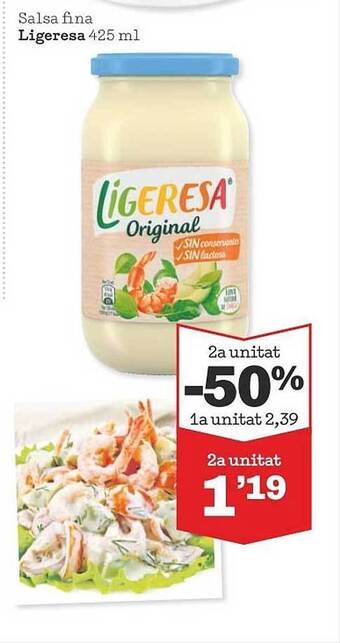 Sorli Salsa Fina Ligeresa oferta