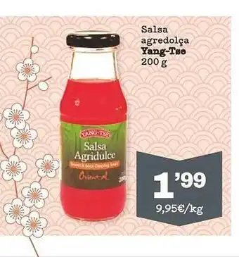 Sorli Salsa Agredolça Yang-tse oferta