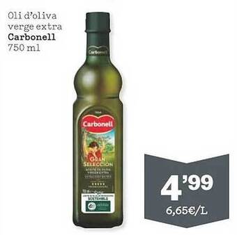 Sorli Oli D'oliva Verge Extra Carbonell oferta
