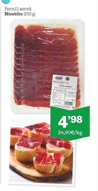Sorli Pernil Serrà Montito oferta
