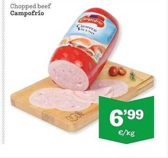 Sorli Chopped Beef Campofrío oferta