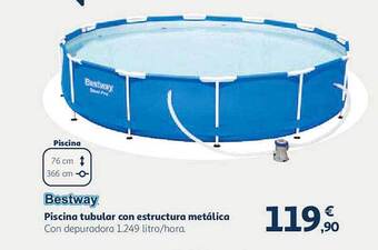 Alcampo Bestway Piscina Tubular Con Estructura Metálica oferta