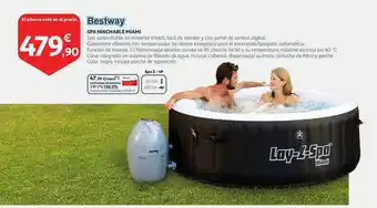Alcampo Bestway Spa Hinchable Miami oferta