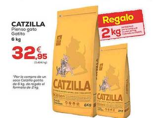 Kiwoko Catzilla Pienso Gato Gatito oferta