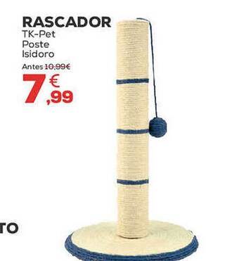 Kiwoko Rascador Tk-pet Poste Isidoro oferta