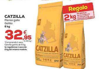 Kiwoko Catzilla Pienso Gato Gatito oferta