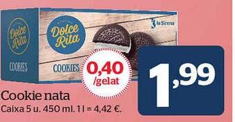 La Sirena Cookie Nata oferta