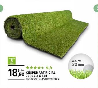 Leroy Merlin Césped Artificial Jerez 2 X 5 M oferta