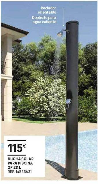 Leroy Merlin Ducha Solar Para Piscina Qp 23 L oferta