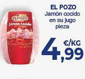 CashDiplo El Pozo Jamón Cocido En Su Jugo oferta