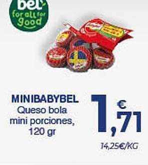 CashDiplo Minibabybel Queso Bola Mini Porciones oferta