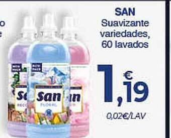 CashDiplo San Suavizante Variedades oferta
