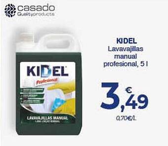 CashDiplo Kidel Lavavajillas Manual Profesional oferta